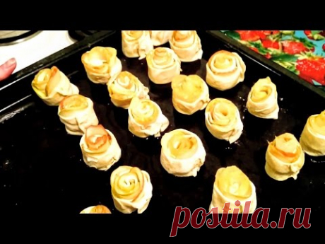 Пирожки с яблоками Рецепт пироги с яблоками из слоеного теста как приготовить в духовке вкусно