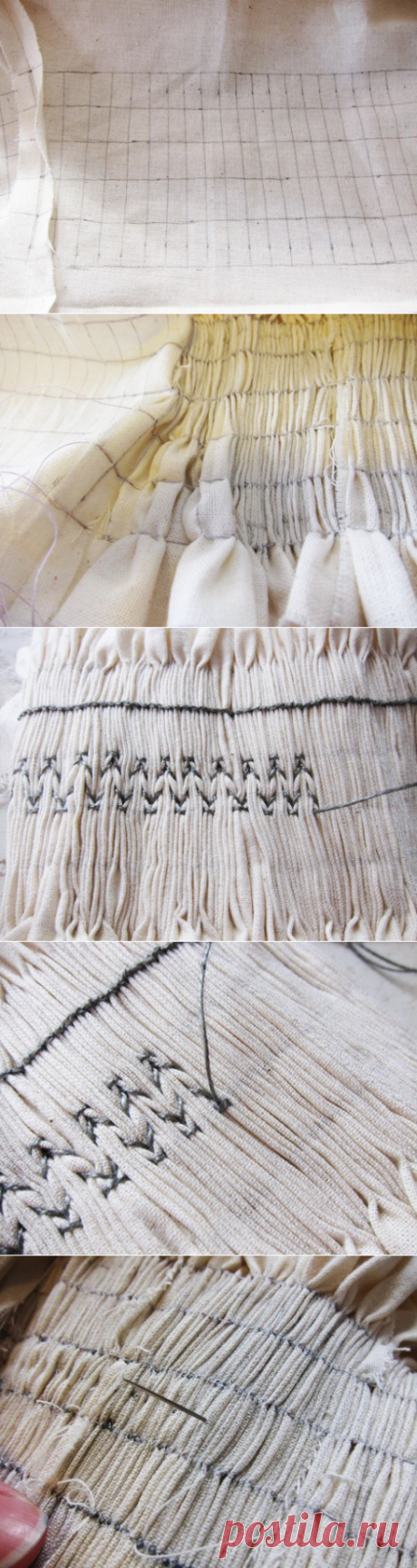 Smocking tutorial | Eddie Luciano