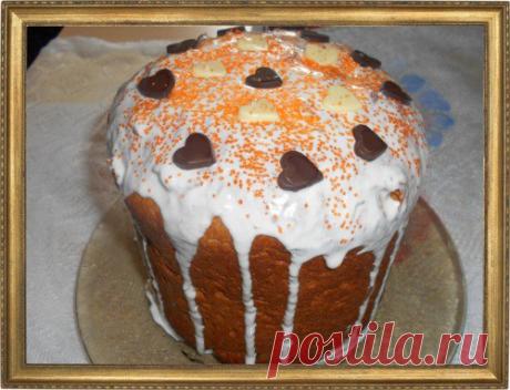 КУЛИЧ НА СЛИВКАХ.