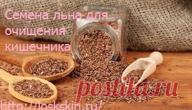 Семена льна для очищения кишечника. Семена льна с кефиром и маслом.