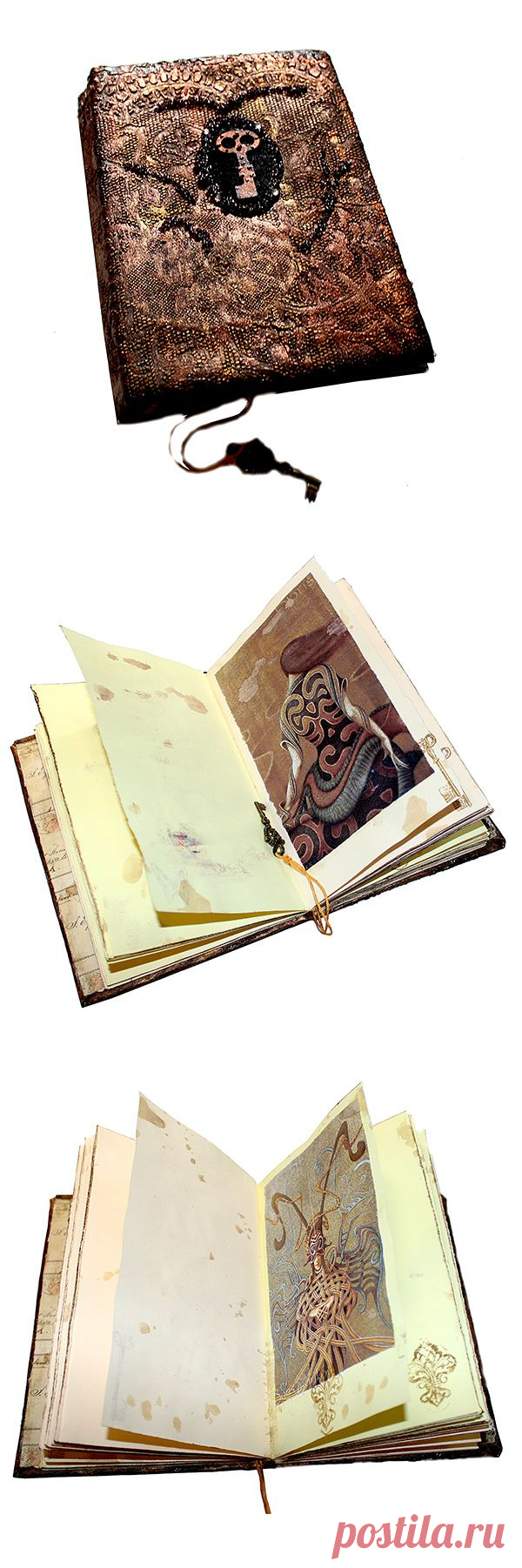 "Книга Странствий" ретро-блокнот - магазин Лавка Рукодельников