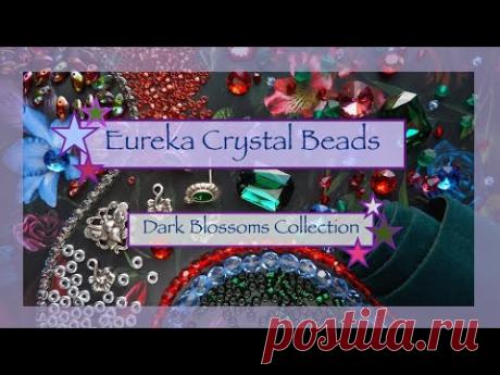 Eureka Crystal Beads Dark Blossoms Collection