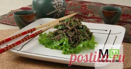 Салат из почек - кулинарный рецепт. Миллион Меню
