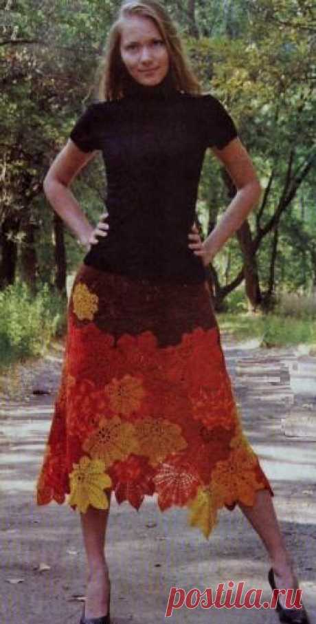 vyazanaja-jubka-kruchkom-is-listjev.jpg (256×505)