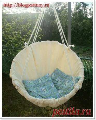 Гамак на обруче своими руками — DIYIdeas