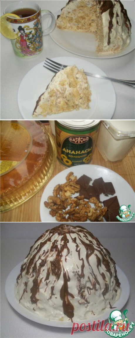 Торт &quot;Панчо... ну очень ленивый&quot; - без выпечки | Четыре вкуса
