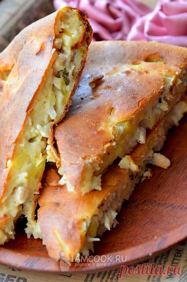 Заливной пирог на кефире с курицей и картошкой — рецепт с фото пошагово + отзывы. Как приготовить заливной пирог на кефире с курицей и картофелем?