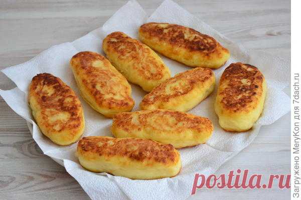 Картофельные зразы (пирожки) с сыром. Пошаговый рецепт с фото