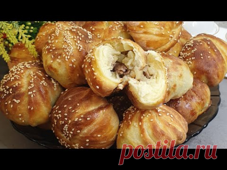 Самса из дрожжевого теста