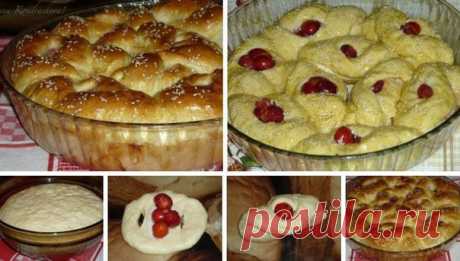 Дрожжевой пирог с ягодами от Инны Кондрашовой 

Предлагаю приготовить вкусный дрожжевой пирог с ягодами. Тесто получается мягким и пышным, начинка - сочной и вкусной. Любители выпечки обязательно оценят такой пирог. 

Для приготовления дрожжевого пирога с ягодами потребуется: 
Для теста: 
1 стакан молока; 
2 ст. л. сахара; 
1,5 ч. л. сухих дрожжей; 
30 г сливочного масла; 
1 яйцо; 
ванильный сахар; 
3-3,5 стакана муки. 
Для начинки: 
ягоды клубники и черешни; 
сахар; 
раст...