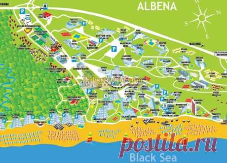 Албена в Болгарии. Фото и достопримечательности