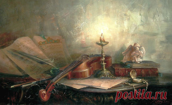 Запела скрипка о любви....