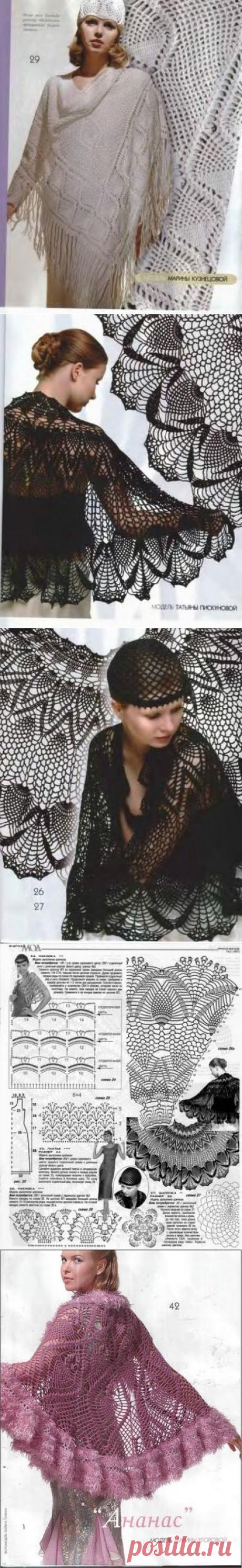 МОДЕЛИ УЗОРОМ &quot;АНАНАС&quot;.