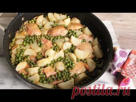 One Pot Roast Chicken with Potatoes & Peas | Episode 1156 To get this complete recipe with instructions and measurements, check out my website: https://www.LauraintheKitchen.com

Instagram: https://www.instagram.com/mrsvitale

Official Facebook Page: https://www.facebook.com/LauraintheKitchen

Contact: Business@Lau