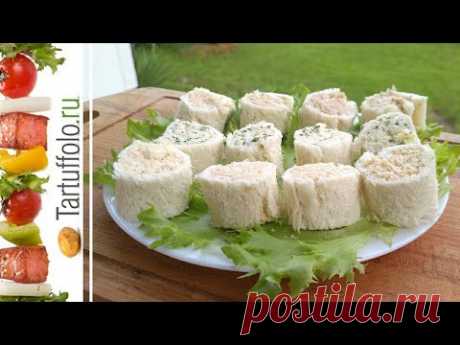 Три быстрые закуски к праздничному столу / фуршету
