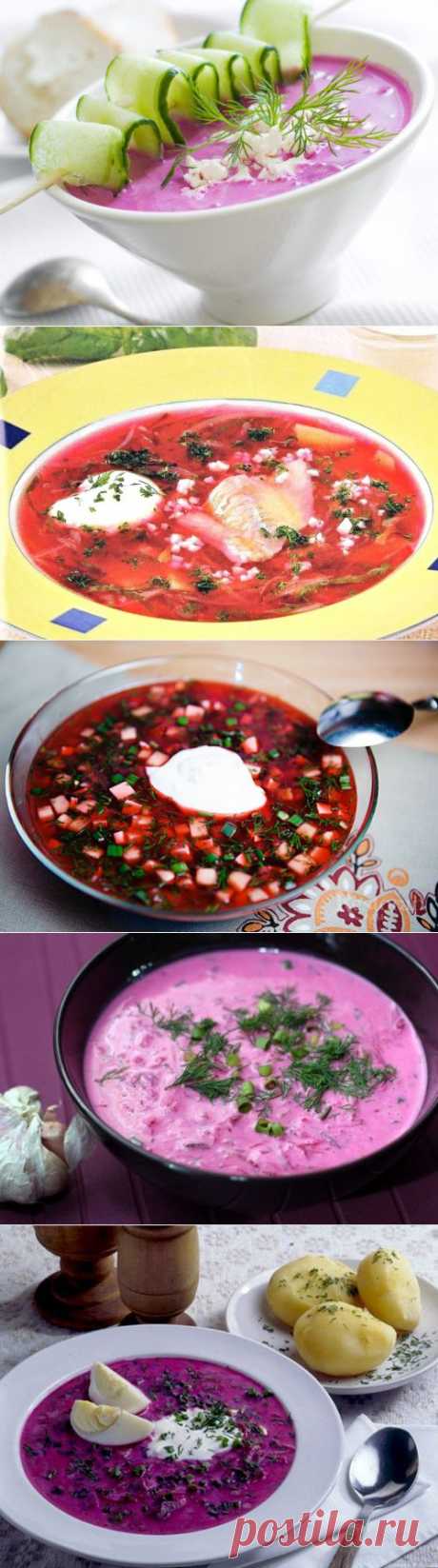 5 вкусных рецептов &quot;холодного борща&quot;. | ДОСТОЙНАЯ ЖИЗНЬ НА ПЕНСИИ