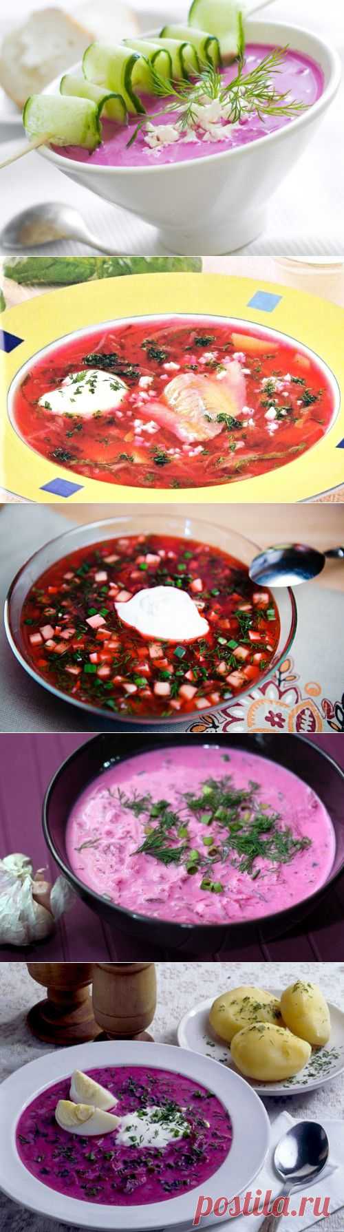 5 вкусных рецептов "холодного борща". | ДОСТОЙНАЯ ЖИЗНЬ НА ПЕНСИИ