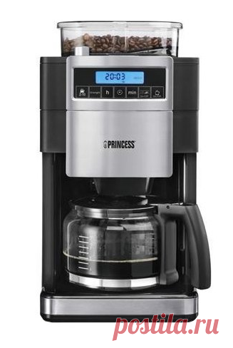 Капельная кофеварка Princess 249402: купить в магазине Кофеманыч 2 в 1 кофеварка и кофемолка
 Регулировка степени помола
 Регулировка крепости напитка
 Объем кофемолки — 250 гр зерен
 Возможно использование молотого кофе
 Система «капля-стоп»
 Подогрев
 Таймер 24 часа
 Автоотключение
 Электронная панель управления с LCD
 Чаша-кофейник (стекло) объёмом —...