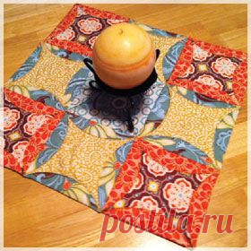 Cathedral Window Quilt