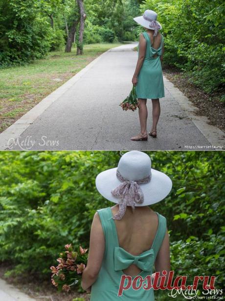 Сарафан из платья.