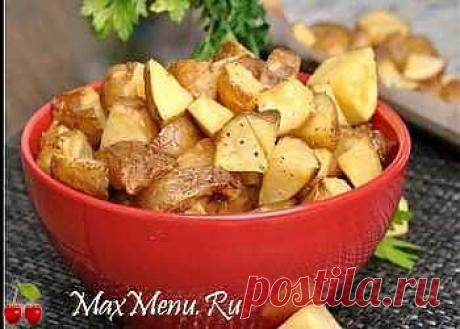Запеченный картофель с уксусом