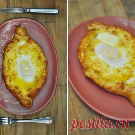 Хачапури по-аджарски :мастер-класс