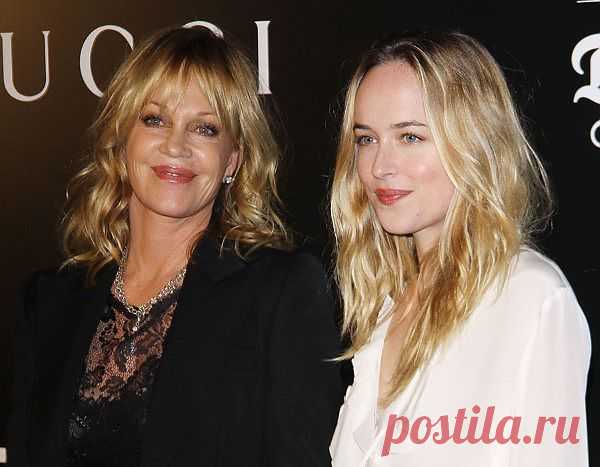 Мелани Гриффит и Дакота - Знаменитые мамы и дочки, похожие друг на друга - Знаменитости | MSN Россия