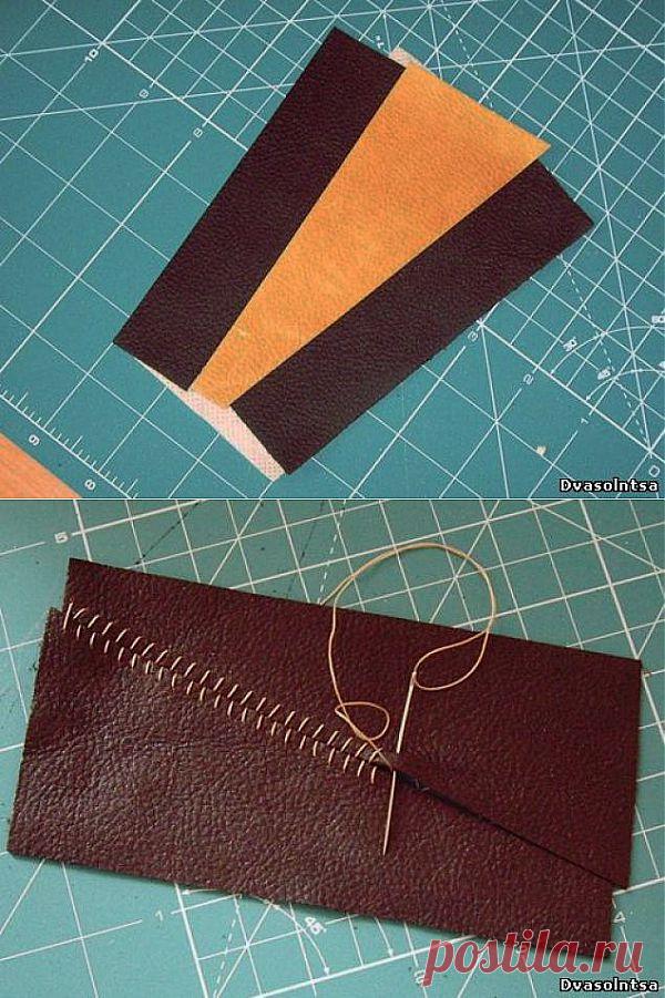 Как сшить кожу встык - Ярмарка Мастеров - ручная работа, handmade