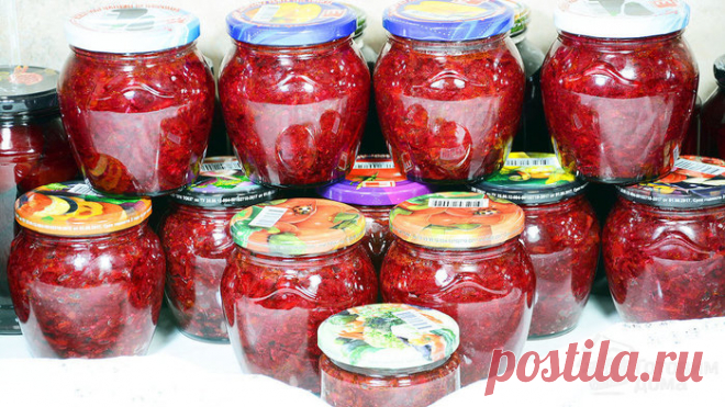 Рецепт из СССР: Салат из Свёклы на Зиму «АЛЁНКА»