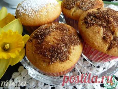 Маффины с нутеллой и корицей Кулинарный рецепт