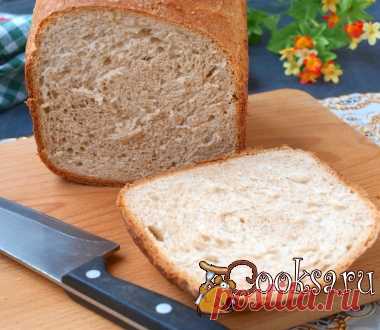 Белый хлеб с пшеничными отрубями в хлебопечке фото рецепт приготовления
