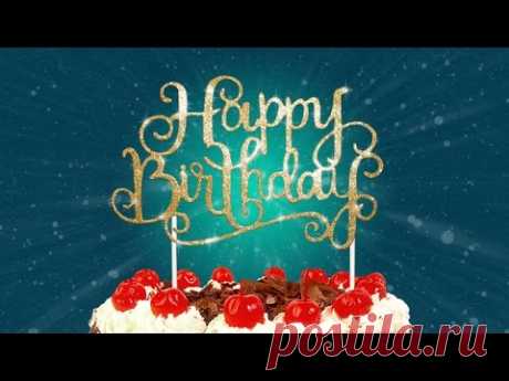 МК: Эффектный блестящий топпер на торт своими руками. Brilliant topper cake with his hands