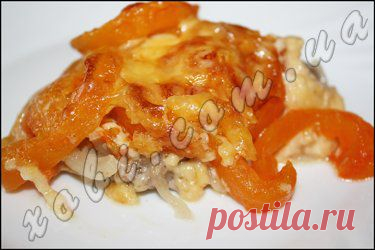 рецепт мяса по-французски с помидорами