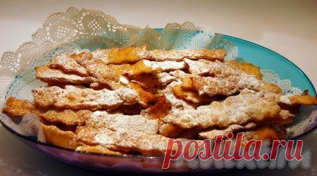 Как приготовить вкусный хворост в домашних условиях