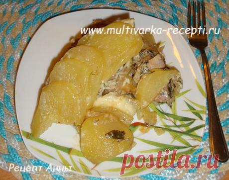 Мясо по-французски в мультиварке |