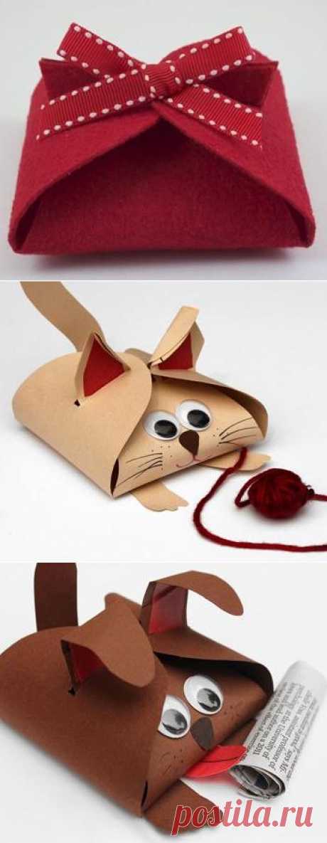 Упаковка подарков своими руками