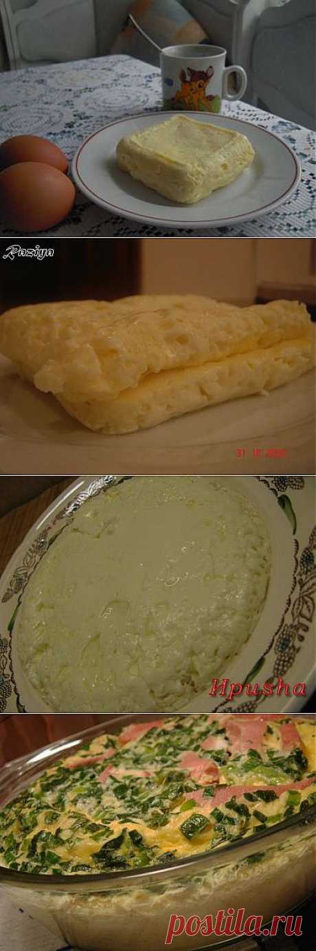 Омлет из микроволновки : Запеканки и омлеты