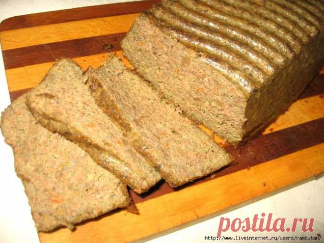 Паштет из куриной печени с гречкой