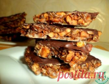 Английские тоффи из овсянки с орехами – кулинарный рецепт