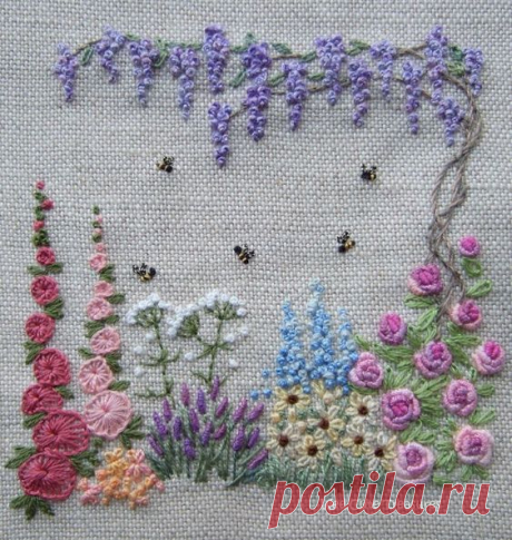 A little more embroidery.... (Wee Cute Treasures)