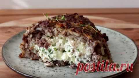 Греческий мясной рулет