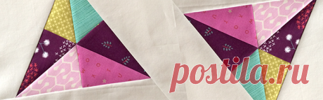 Triangle Wheel Block // Foundation Paper Piecing Tutorial – Pile O' Fabric