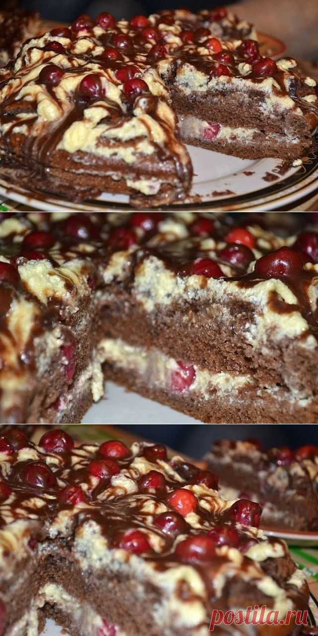 Торт Вишневый поцелуй