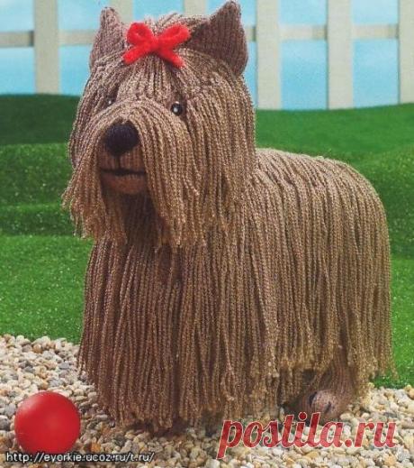 Йорк, связанный крючком - Форум НАШИ ЙОРКИ И ИХ ДРУЗЬЯ