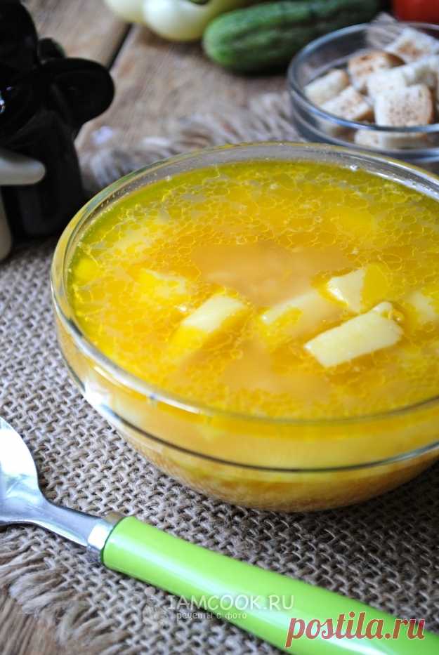 Гороховый суп с курицей (рецепт классический)