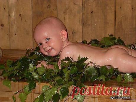 В русской баньке