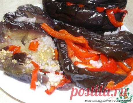 Баклажаны под гнетом - готовятся одну ночь, а хранятся несколько месяцев