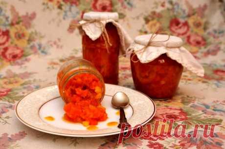 Варенье из тыквы с курагой