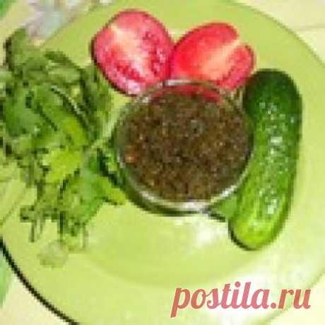 Зеленая аджика по-грузински Кулинарный рецепт