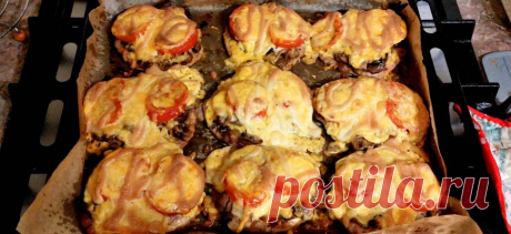 МЯСО ПО-ФРАНЦУЗСКИ С ГРИБАМИ👍😋 - ВСЁ ПОЛУЧАЕТСЯ ВКУСНО! - Ideipotok.Ru